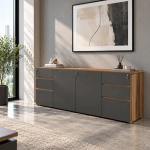 Credenza 2 Puertas y 2 Cajoneras SG-14