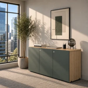 Credenza Melamina 3 Puertas SG-10A