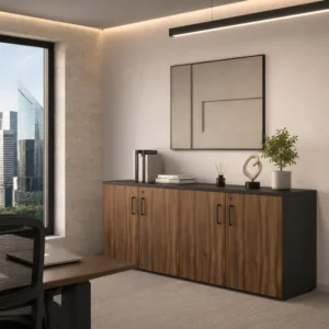 Credenza Melamina 4 Puertas SG-09