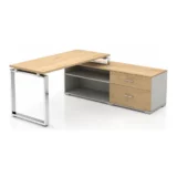 Escritorio con Credenza Deluxe DCM-03