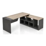 Escritorio con Credenza Melamina LM-06