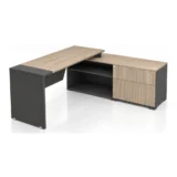 Escritorio con Credenza Melamina LM-07