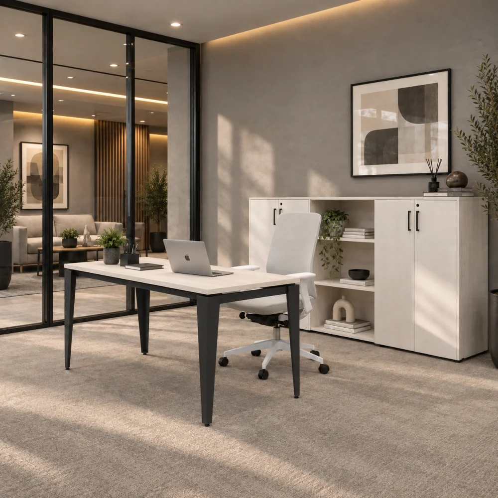 Librero Credenza 4 Puertas Abatibles SG-15 - 1 Librero Credenza 4 Puertas Abatibles SG-15