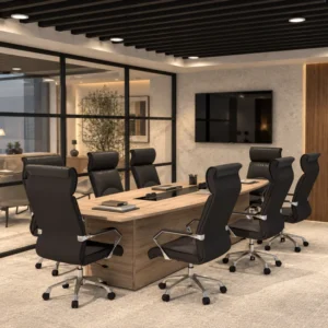 Mesa de Juntas Semi Oval MJ-03