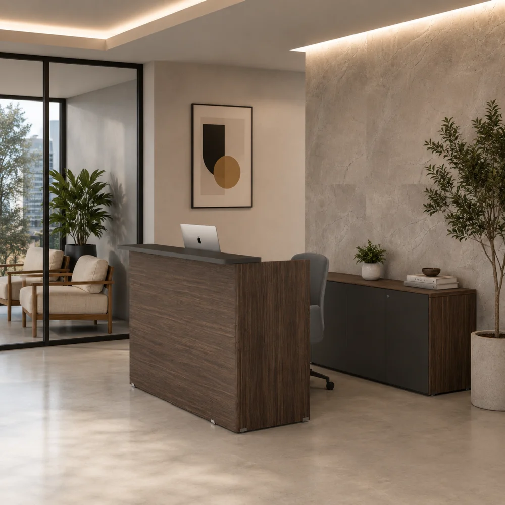 Mueble de Recepción Recto RC-02 - 1 Mueble de Recepción Recto RC-02