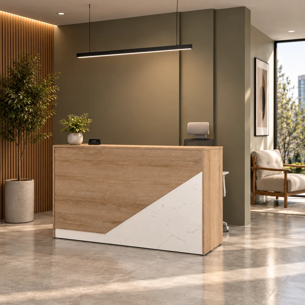 Mueble de Recepción Recto RC-08 - 1 Mueble de Recepción Recto RC-08